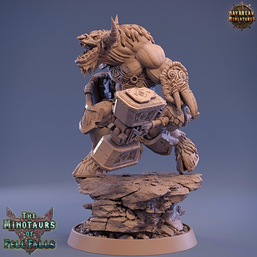 Dargo Foul - DnD Miniature l 3D Printed Model l Minotaur l Beast Pathfinder l Tabletop RPG l Dungeons and Dragons l Dargo Foul - DnD Miniature l 3D Printed Model l Minotaur l Beast Pathfinder l Tabletop RPG l Dungeons and Dragons l