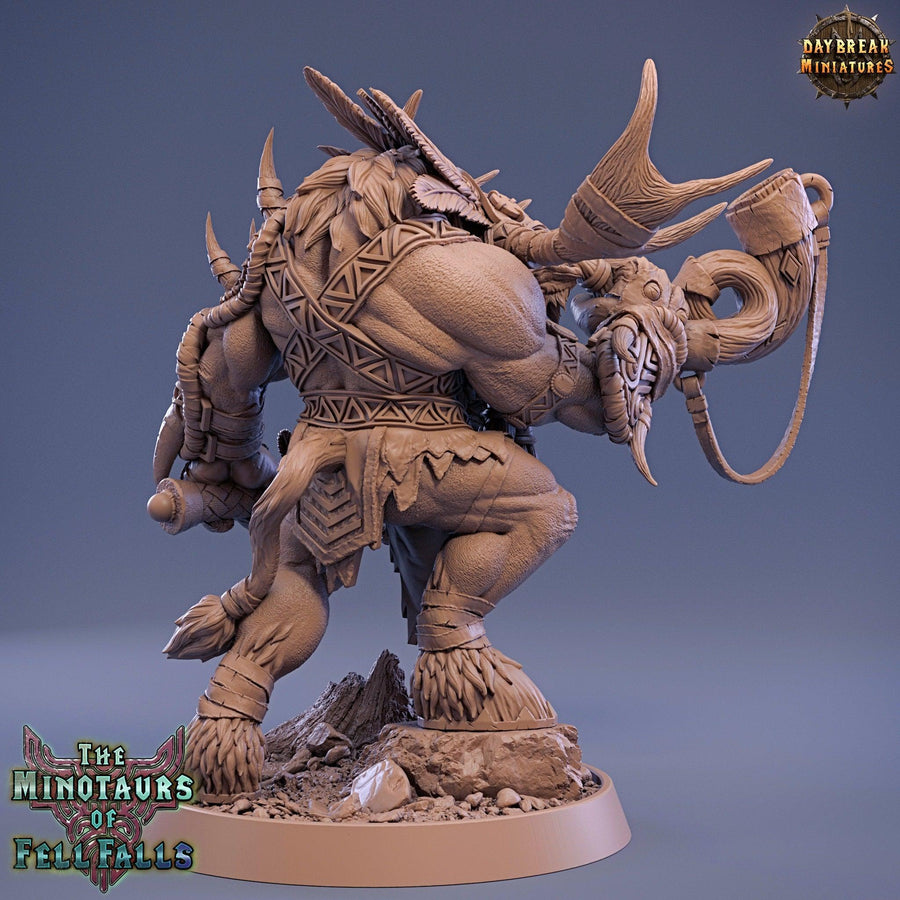 Talos Frakk - DnD Miniature l 3D Printed Model l Minotaur l Beast Pathfinder l Tabletop RPG l Dungeons and Dragons l Talos Frakk - DnD Miniature l 3D Printed Model l Minotaur l Beast Pathfinder l Tabletop RPG l Dungeons and Dragons l
