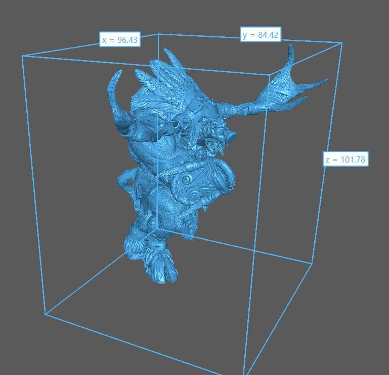 Talos Frakk - DnD Miniature l 3D Printed Model l Minotaur l Beast Pathfinder l Tabletop RPG l Dungeons and Dragons l Talos Frakk - DnD Miniature l 3D Printed Model l Minotaur l Beast Pathfinder l Tabletop RPG l Dungeons and Dragons l