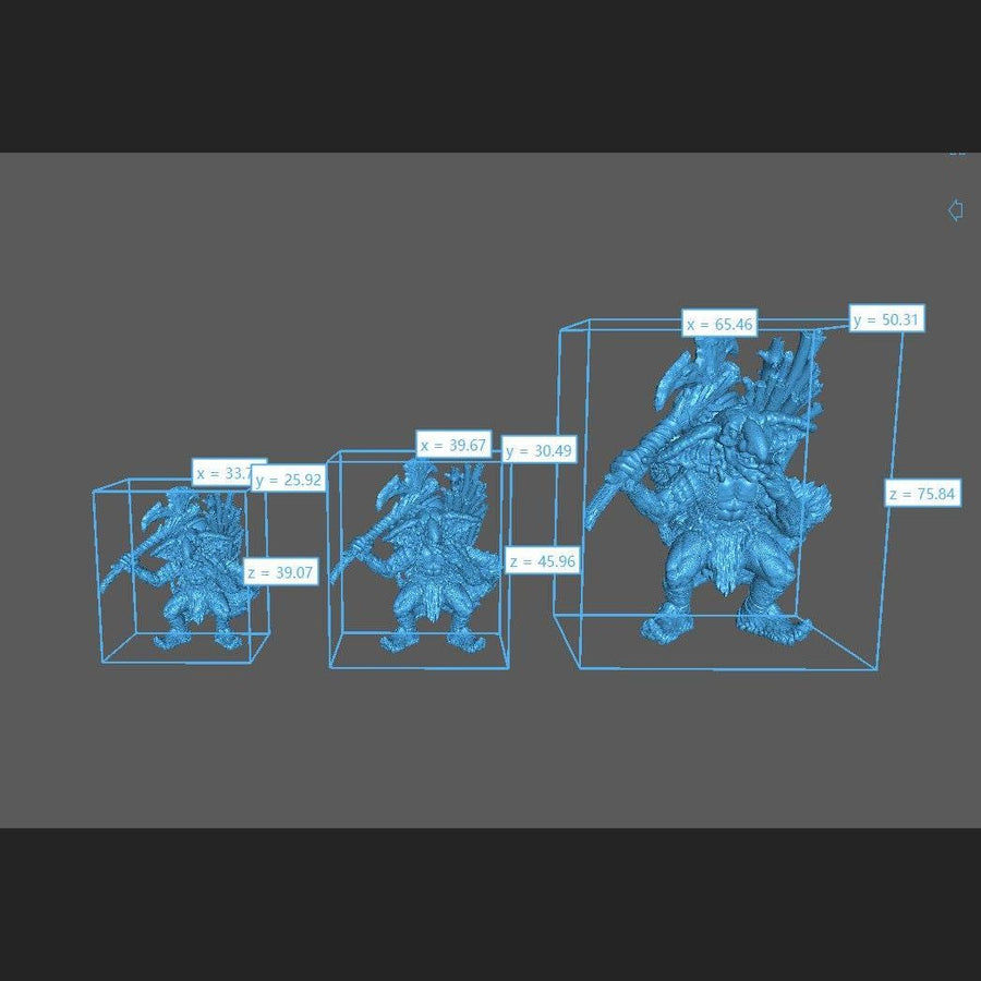 Goblins - DnD Miniature l 3D Printed Model l Greenskin l Beast Pathfinder l Tabletop RPG l Dungeons and Dragons Goblins - DnD Miniature l 3D Printed Model l Greenskin l Beast Pathfinder l Tabletop RPG l Dungeons and Dragons