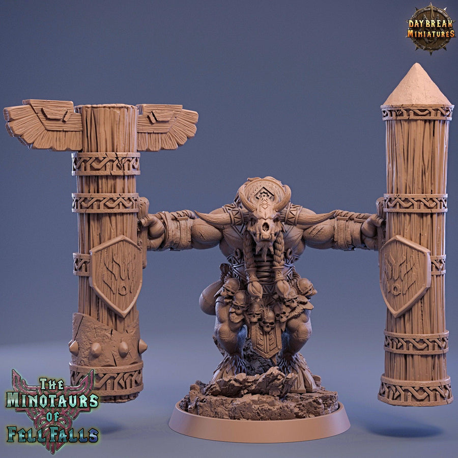 Jauger Bloodcrush - DnD Miniature l 3D Printed Model l Minotaur l Beast Pathfinder l Tabletop RPG l Dungeons and Dragons l Jauger Bloodcrush - DnD Miniature l 3D Printed Model l Minotaur l Beast Pathfinder l Tabletop RPG l Dungeons and Dragons l