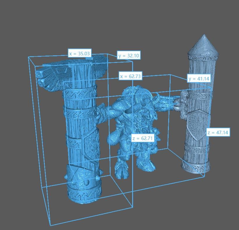 Jauger Bloodcrush - DnD Miniature l 3D Printed Model l Minotaur l Beast Pathfinder l Tabletop RPG l Dungeons and Dragons l Jauger Bloodcrush - DnD Miniature l 3D Printed Model l Minotaur l Beast Pathfinder l Tabletop RPG l Dungeons and Dragons l