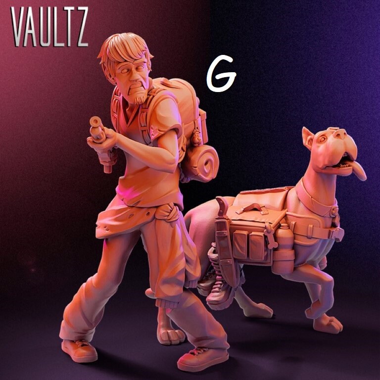 Scooby Gang - Vaultz Miniatures Scooby Gang - Vaultz Miniatures