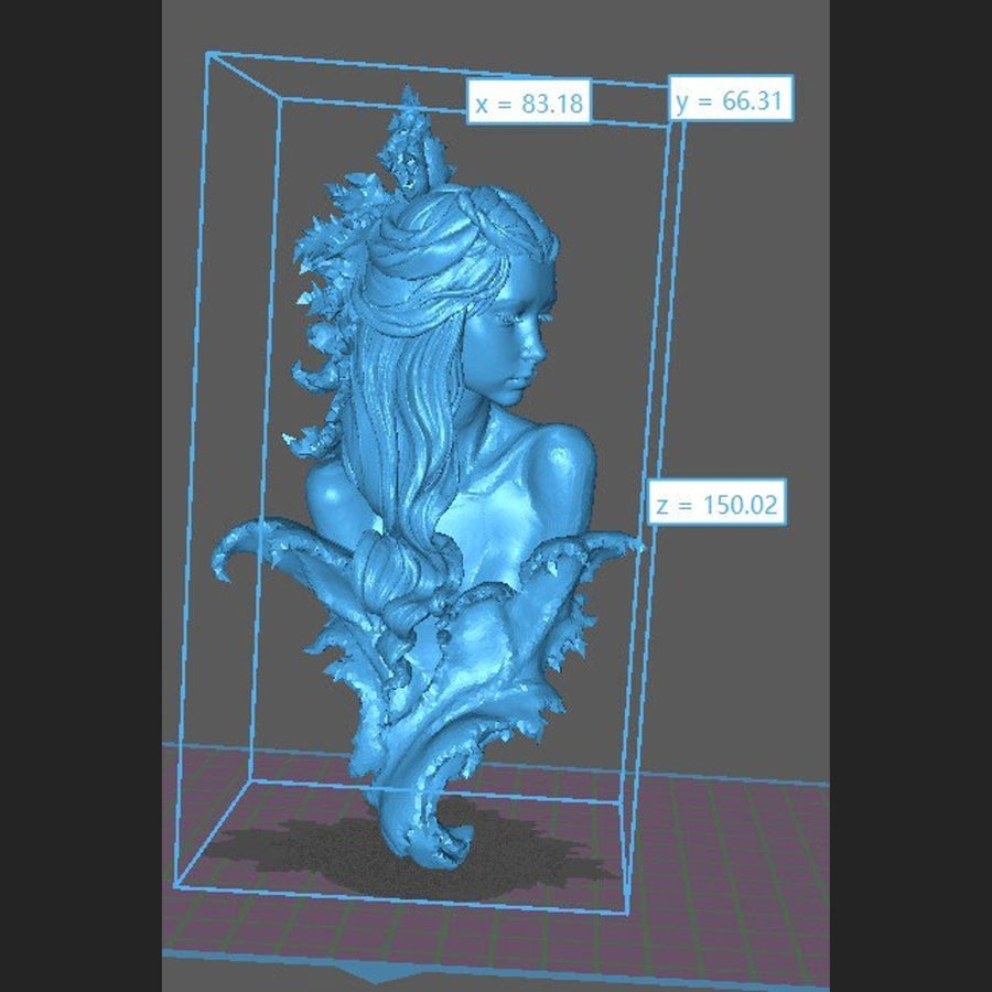Fae Bust - Blackthorne Miniatures Fae Bust - Blackthorne Miniatures