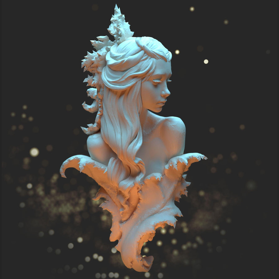 Fae Bust - Blackthorne Miniatures Fae Bust - Blackthorne Miniatures