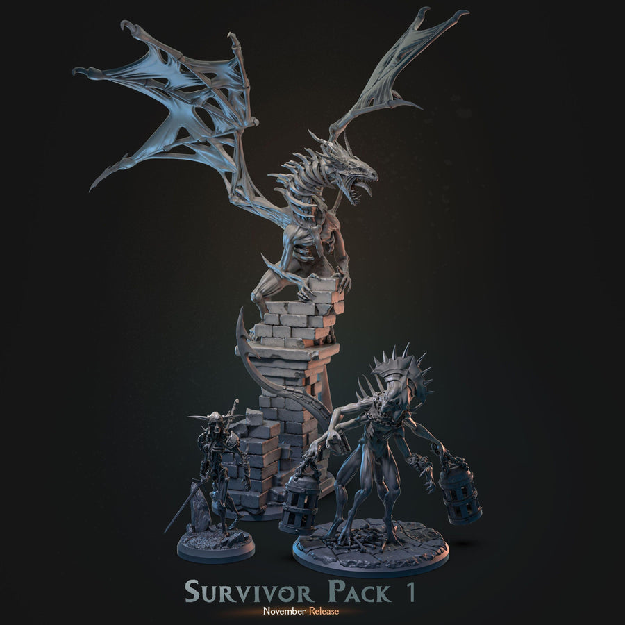 Survivor Pack 1 - 3D Art Digital Survivor Pack 1 - 3D Art Digital