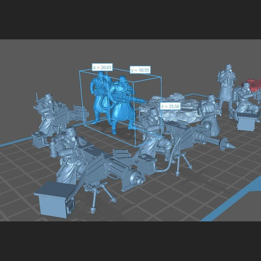 Heavy Infantry weapon team Heavy Infantry weapon team