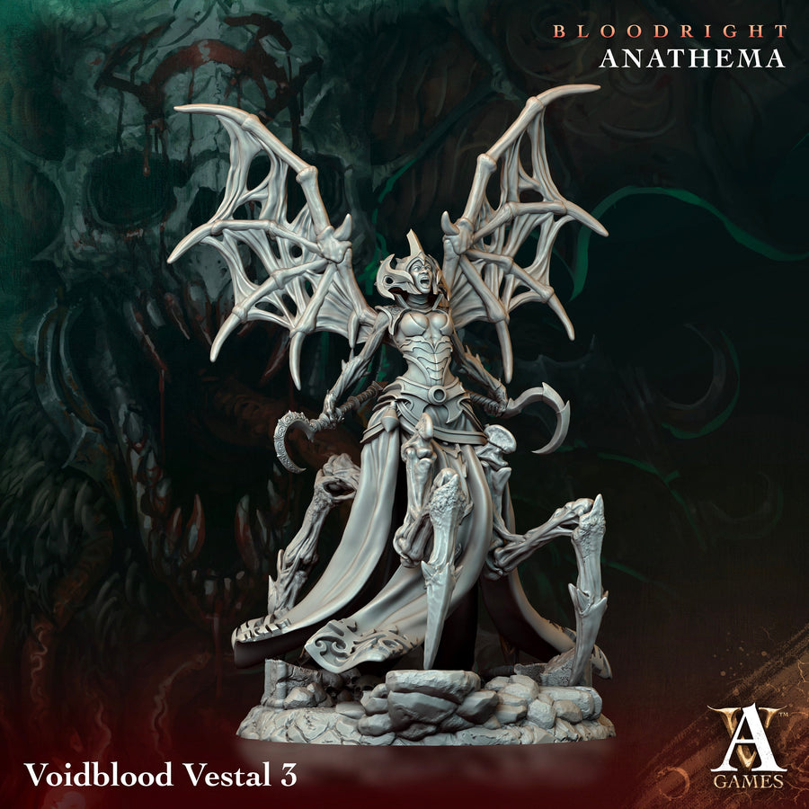Voidblood Vestal - Bloodright - Anathema - Archvillain Games Voidblood Vestal - Bloodright - Anathema - Archvillain Games