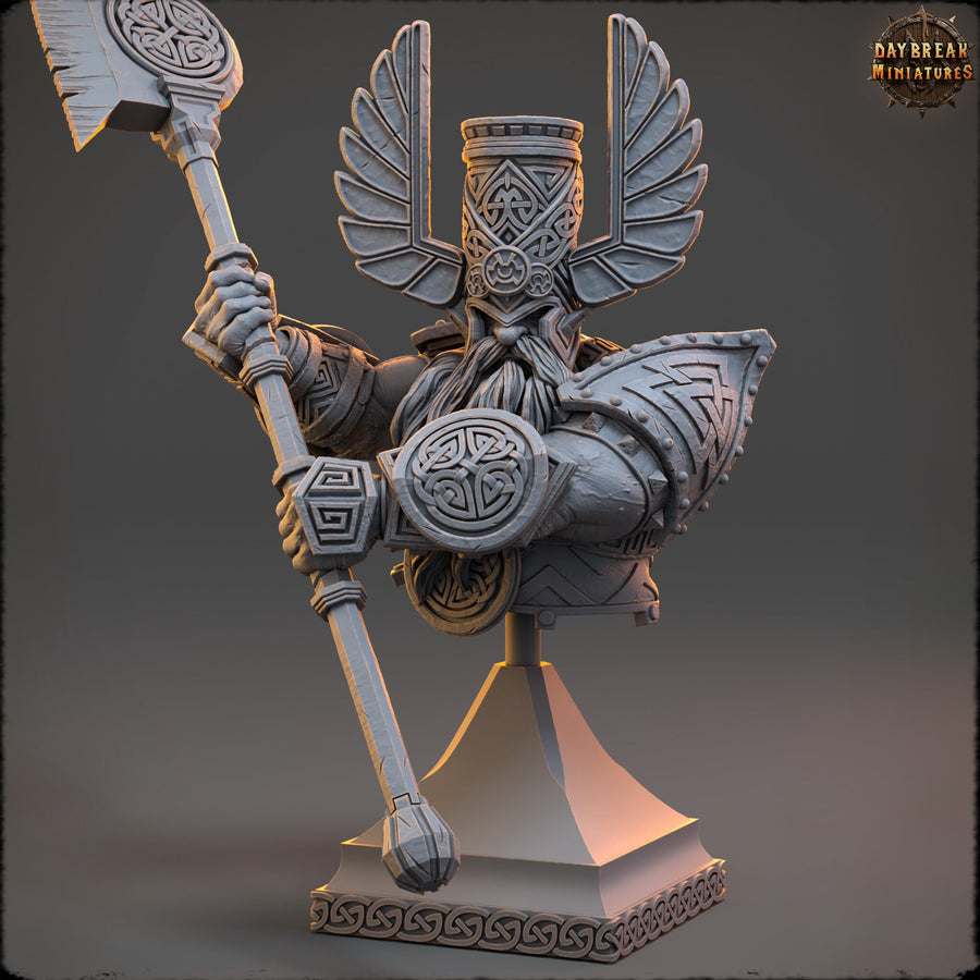 Elder Thane Rauban Slicer BUST - Daybreak Miniatures Elder Thane Rauban Slicer BUST - Daybreak Miniatures