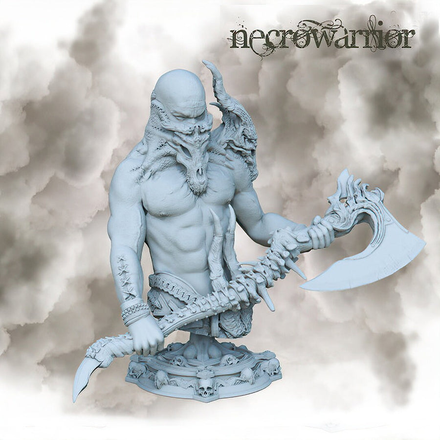 Necrowarrior BUST - Printomancer Necrowarrior BUST - Printomancer