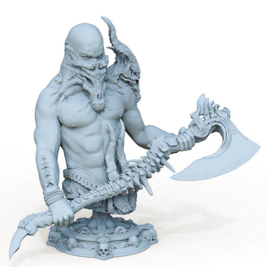 Necrowarrior BUST - Printomancer Necrowarrior BUST - Printomancer