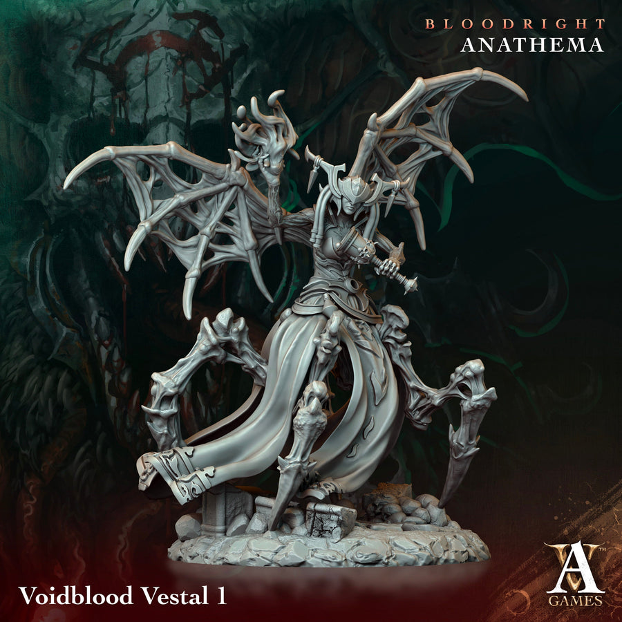 Voidblood Vestal - Bloodright - Anathema - Archvillain Games Voidblood Vestal - Bloodright - Anathema - Archvillain Games