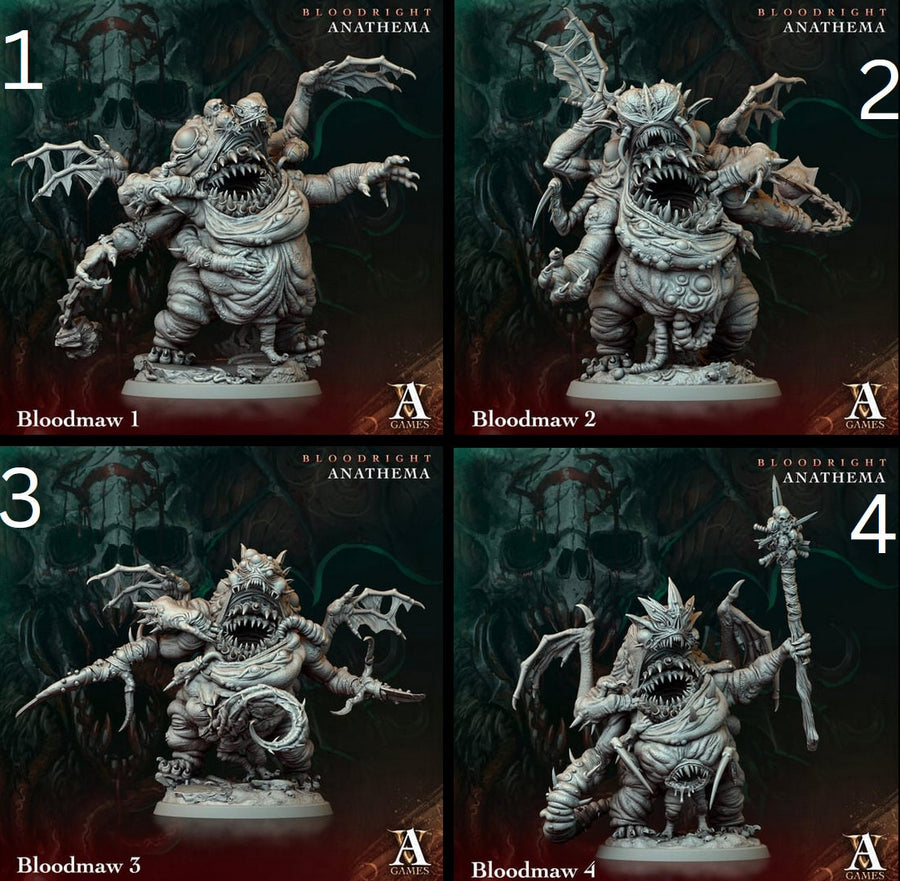 a set of four pictures of a demonic creature a set of four pictures of a demonic creature