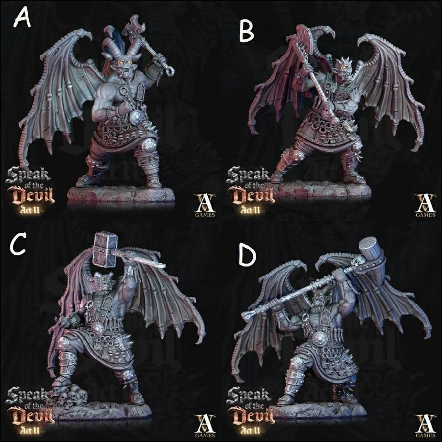 Rathenites - POSE & SIZE OPTIONS - Speak of the Devil Vol.2 Rathenites - POSE & SIZE OPTIONS - Speak of the Devil Vol.2