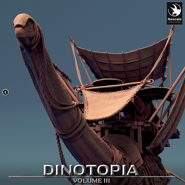 the cover of the book dinotopia volume ii