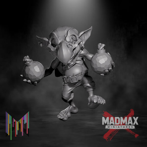 a 3d rendering of a cartoon character holding two balls
