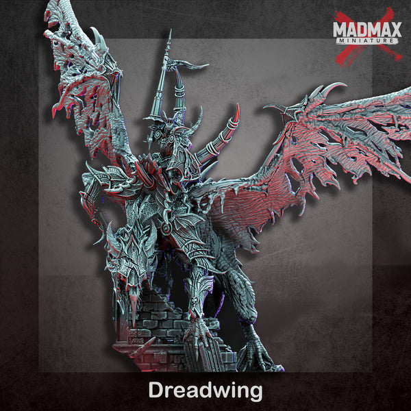 Dreadwing *Size Option* Bloodright, Red Reign – Mad Max Miniatures
