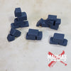 Large Ruined Stones Base Decoration (5 pieces) -  Mad Max Miniature  | Basing Material | Make you basing epic | Perfect Wargamer Gift