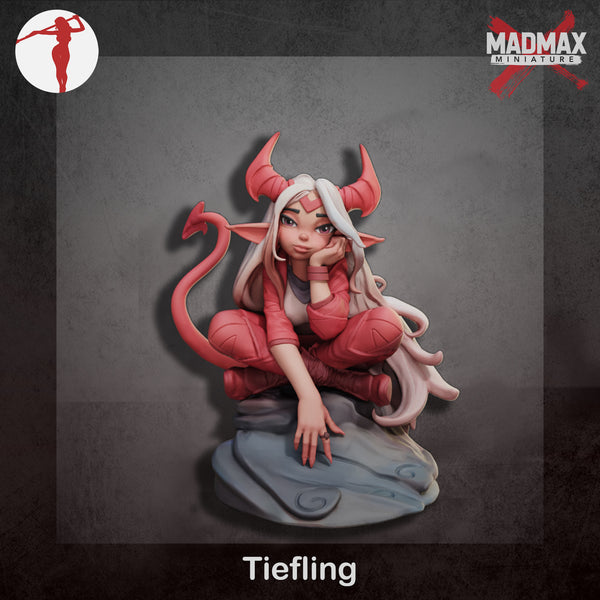 1/6　未塗装 未組立　フィギュア　ガレージキット　Tiefling Lady ガレージキット 1/8F F Magic EW フィギュア 未塗装未組立 - メルカリ