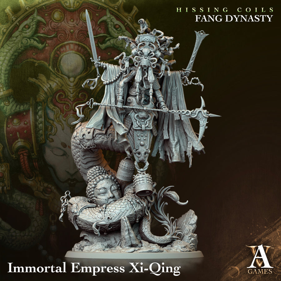 Immortal Empress Xi-Quing - Hissing Coils - Fang Dinasty - Archvillain ...