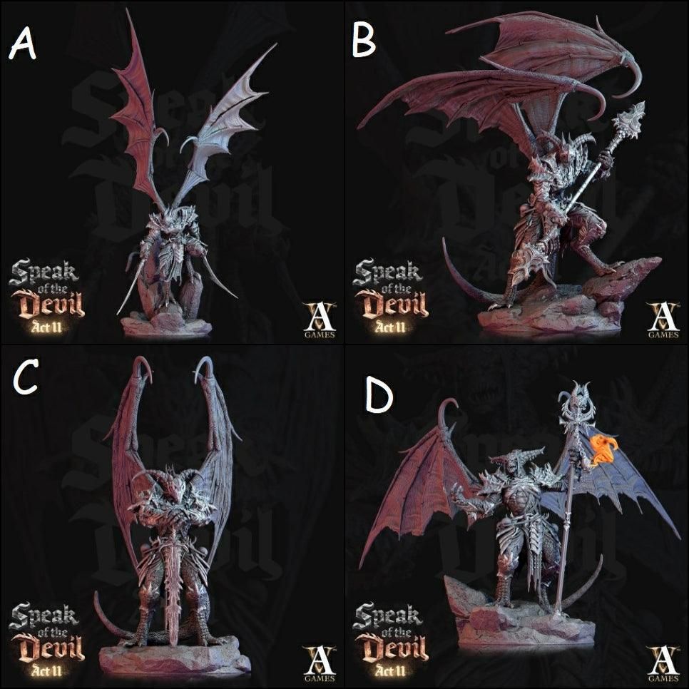 Devil Miniatures Agonite Devils - POSE & SIZE OPTIONS - Speak of the Devil Vol.2 – Mad ...