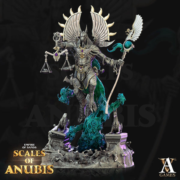 Anubis  *Size Option*   Scales of Anubis