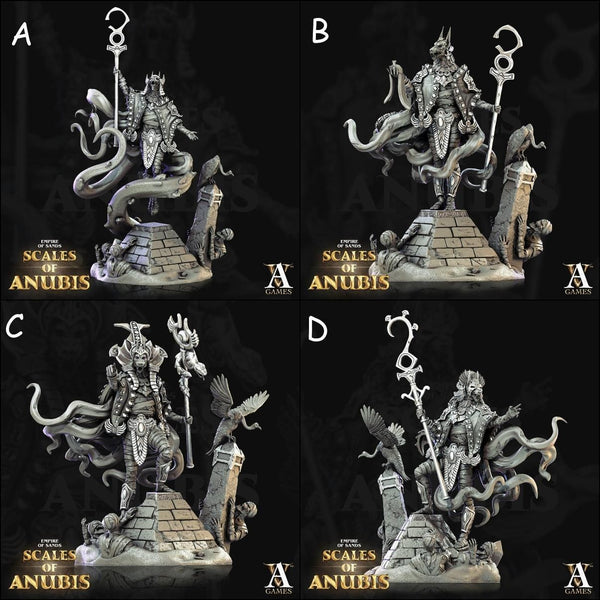 Anubian Priests *Size & Pose Option* Scales of Anubis