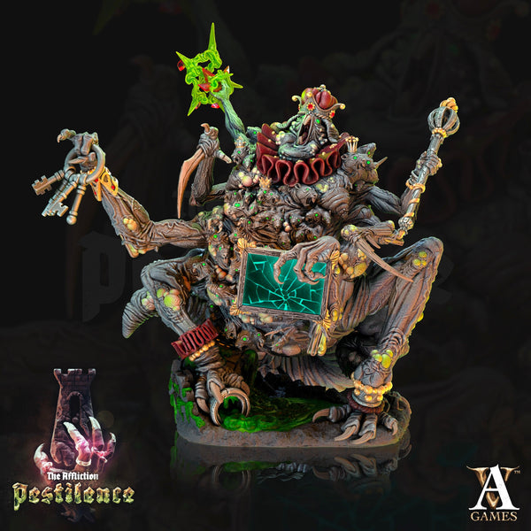 Bishop Infectus , Weaver of the Pestilence Dream - Affliction - Pestilence - Archvillain Games