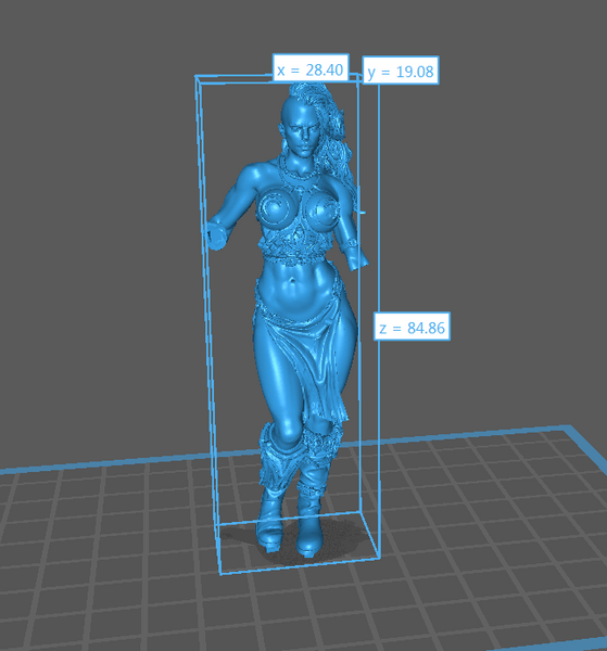 a 3d image of a woman in a mirror