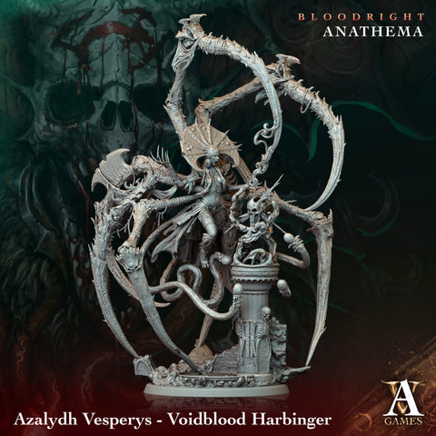Azalydh Vesperys , Voidblood Harbinger- Bloodright - Anathema