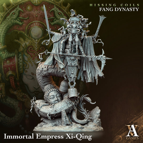 Immortal Empress Xi-Quing - Hissing Coils - Fang Dinasty - Archvillain Games