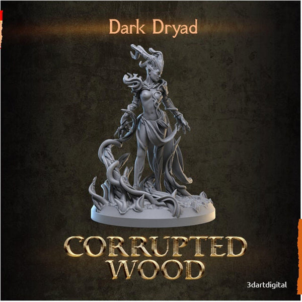 Dark Dryad- *SIZE OPTION*