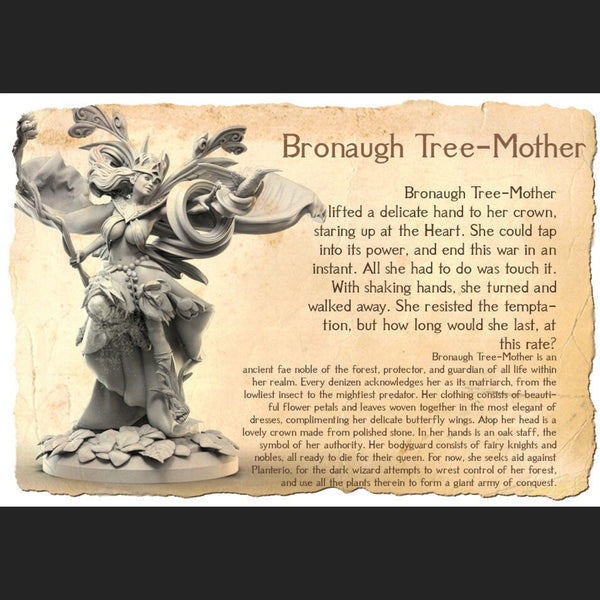 Bronaugh Tree-Mother *POSE & SIZE Option*