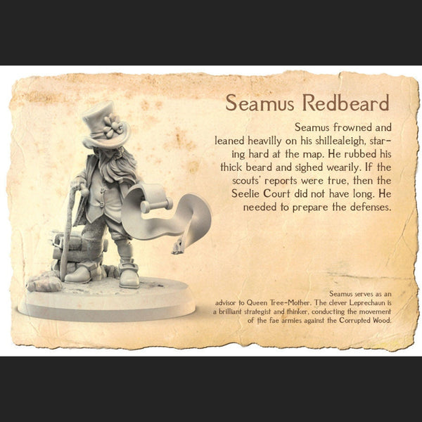 Seamus Redbeard *POSE & SIZE Option*