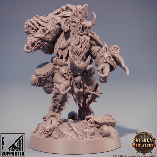 3D Printable Chaos Pact Team 16 miniatures Fantasy Football 32mm  PRE-SUPPORTED by RN Estudio