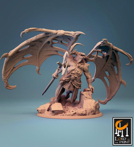 Orcus Prince of the Dead *POSE OPTION*  | Rescale Miniatures | Tabletop rpg Miniature dnd pathfinder
