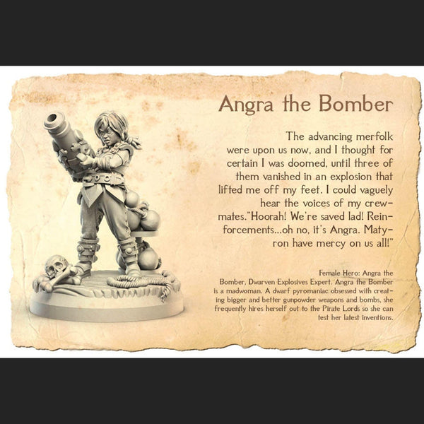 Angra the Bomber  *SIZE OPTION*