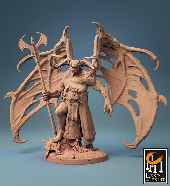 Orcus Prince of the Dead *POSE OPTION*  | Lord of the Print | Tabletop rpg Miniature dnd pathfinder