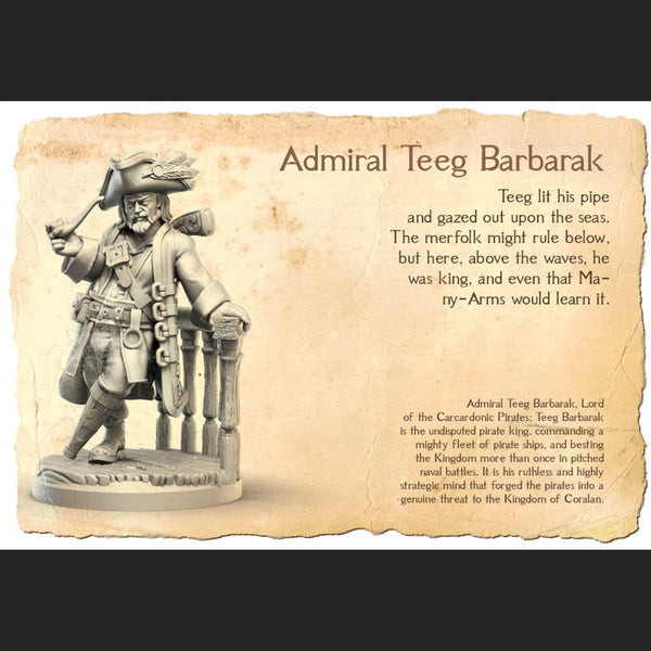 Admiral Teeg Barbarak *POSE & SIZE Option*