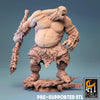 Ogre *SIZE OPTION*  Lord of the Print | Tabletop rpg Miniature dnd pathfinder
