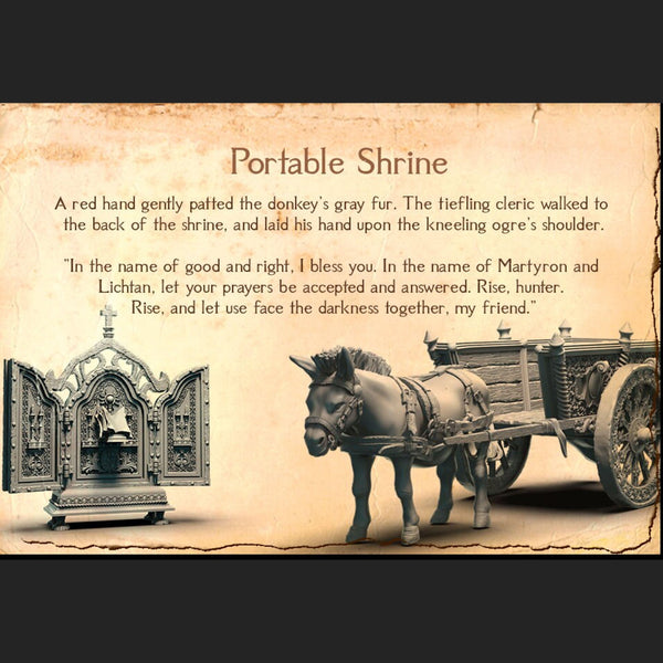 Portable shrine *SIZE OPTION*