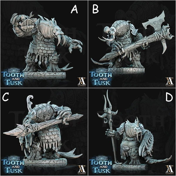 Odoben  *Size & Pose Option*    Frostburn Horrors  Tooth and Tusk