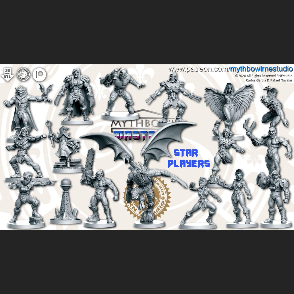 Star Players Fantasy Football Team – Mad Max Miniatures