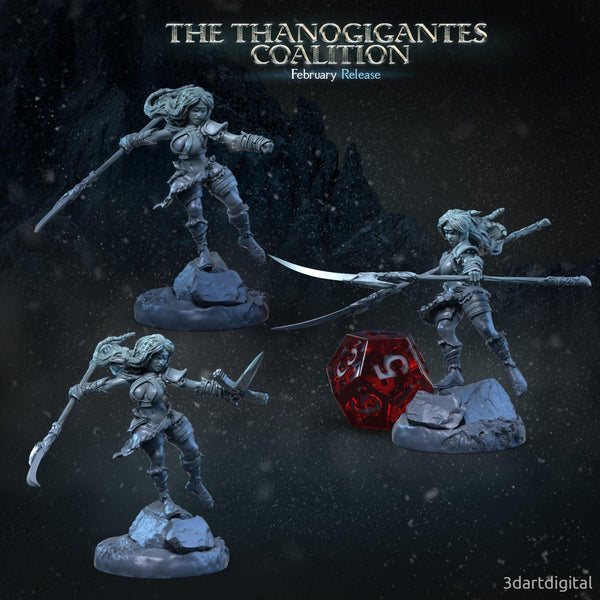 The Thanogigantes Coalition *SIZE & POSE Options*