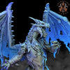 Erevos XL VERSION (with Rider) - DnD Miniature l 3D Printed Model l Demon l Beast Pathfinder l Tabletop RPG l Dungeons and Dragons
