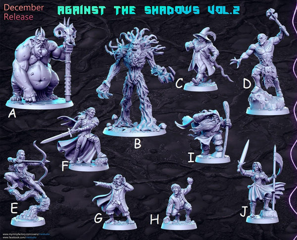 Against The Shadow Vol.2  *Size OPTION*