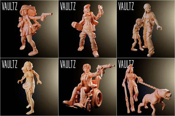 Survivors IV - Zombie Apocalypse  by Vaultz Miniatures