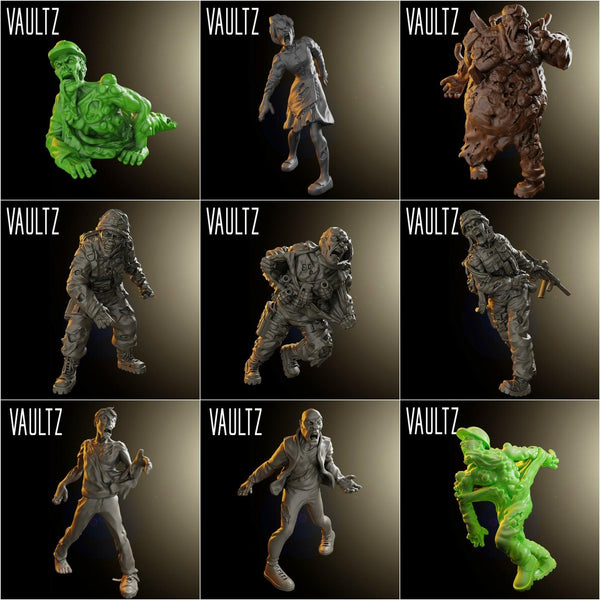 Zombies IV - Zombie Apocalypse  by Vaultz Miniatures