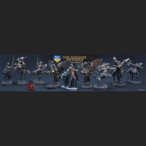 The Knight of Eqqus  *SIZE & POSE Options