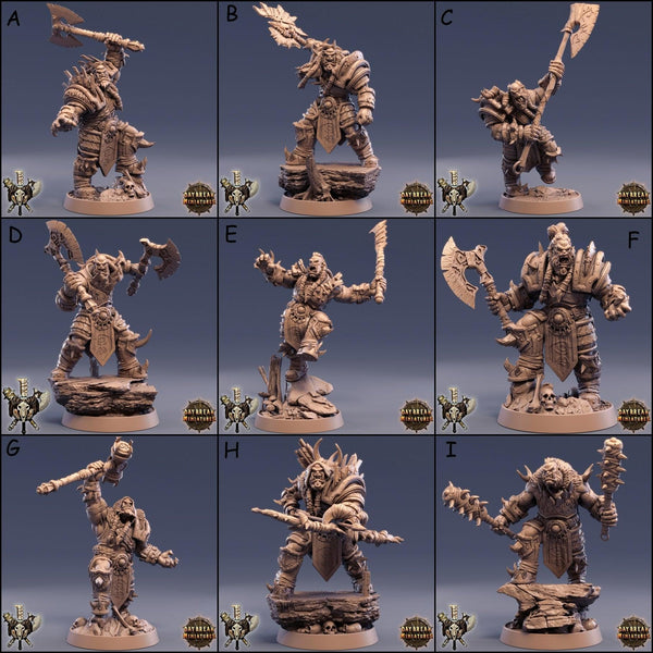 Orcs  The Powerbrokers of the Void  *POSE & SIZE OPTION*